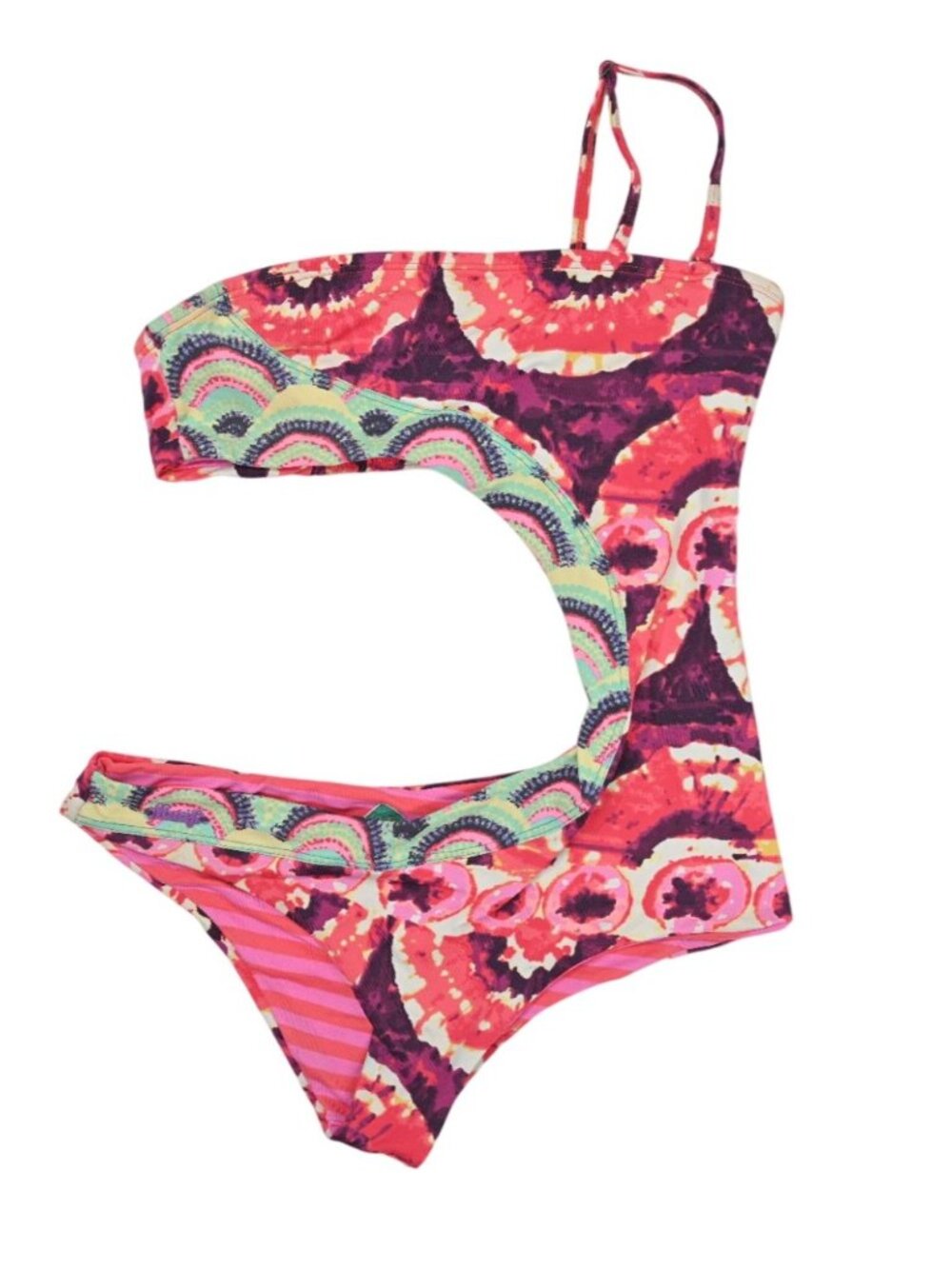 Maaji Cutout One Piece Swimsuit in Pink